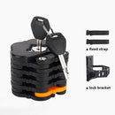 Best-selling Baota Folding Lock Alloy Steel Anti-Hydraulic Cutting 840mm Extended Chain Waterproof & Rustproof Portable Lock  Universal Anti-Theft Device for Bicycles, E-Bikes & Motorcycles