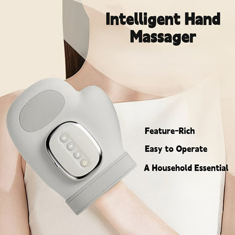 Smart Hand Massager: Multi-Functional Integration, Easy to Operate, Essential Household Relaxation Device