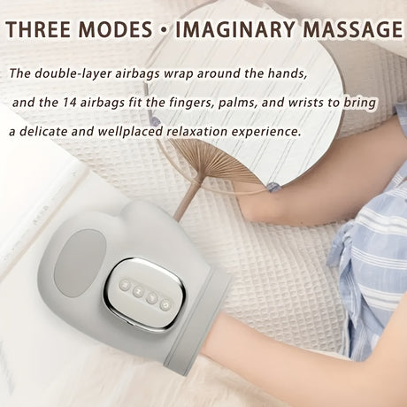 Smart Hand Massager: Multi-Functional Integration, Easy to Operate, Essential Household Relaxation Device