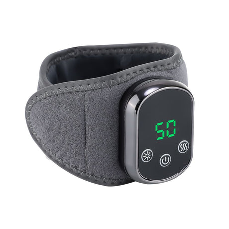 Electric Wrist Heating Massager - Infrared Heat Therapy + Vibration Massage, Rechargeable & Temperature Adjustable