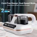 Wireless Intelligent Anti-Mite Cleaner: 10000Pa Super Suction, Dual Washable Dust Cups