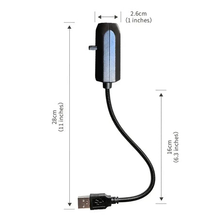 Christmas LED Projection Night Light | Six-Pattern Ambiance Projection Lamp, Plug-and-Play USB Lights Up a Healing Fairy-Tale Night