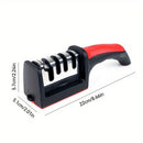Four - stage Professional Knife Sharpener - High - precision Sharpening Stones (Diamond and Ceramic Sharpening Stones), with Anti - slip Handle - Easy to Use, Quick Sharpening, Durable Performance