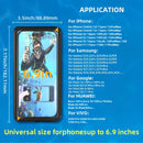 Newly Upgraded IPX8 Diving Phone Case, 15m Waterproof, 6.9-inch Universal, Surfing Swimming Underwater Photography, Shockproof and Scratch-Resistant.black