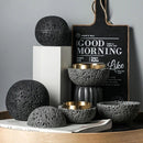 Nordic industrial style concrete ashtray, handcrafted with natural texture, detachable stainless steel bowl with anti-ash lid — easy to clean, durable, suitable for living rooms, bars, offices, ideal gift for Father’s Day, Christmas, housewarming.（Dark gr