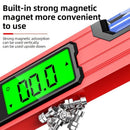 400mm Digital Level with Backlit LCD Display, Strong Magnetic Base, and Heavy-Duty Aluminum Alloy Material