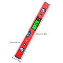400mm Digital Level with Backlit LCD Display, Strong Magnetic Base, and Heavy-Duty Aluminum Alloy Material