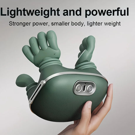 USB Heated Neck, Shoulder, and Back Massager – 6D Simulated Human-Hand Deep Kneading Technology, Multi-Part Massage for Neck, Shoulders, Back, and Legs, Relieving Office Fatigue and Muscle Tension Caused by Prolonged Sitting