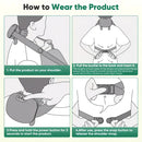USB Heated Neck, Shoulder, and Back Massager – 6D Simulated Human-Hand Deep Kneading Technology, Multi-Part Massage for Neck, Shoulders, Back, and Legs, Relieving Office Fatigue and Muscle Tension Caused by Prolonged Sitting
