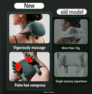 USB Heated Neck, Shoulder, and Back Massager – 6D Simulated Human-Hand Deep Kneading Technology, Multi-Part Massage for Neck, Shoulders, Back, and Legs, Relieving Office Fatigue and Muscle Tension Caused by Prolonged Sitting