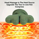 USB Heated Neck, Shoulder, and Back Massager – 6D Simulated Human-Hand Deep Kneading Technology, Multi-Part Massage for Neck, Shoulders, Back, and Legs, Relieving Office Fatigue and Muscle Tension Caused by Prolonged Sitting