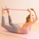 SKY blue Home-use six-tube resistance band with non-slip pedals and quiet rebound. Targets multiple muscle groups for full-body fat burning, shaping, and stretching. Portable and suitable for all.