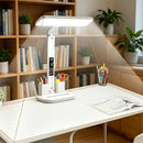 Multifunctional Smart Eye Protection Desk Lamp, integrating lighting, digital display, and storage in one, with multi-angle adjustment, eye-friendly and practical./11 rechargeable 2000mah