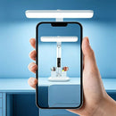 Multifunctional Smart Eye Protection Desk Lamp, integrating lighting, digital display, and storage in one, with multi-angle adjustment, eye-friendly and practical./11 rechargeable 2000mah