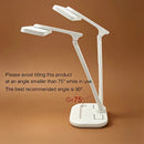 Multifunctional Smart Eye Protection Desk Lamp, integrating lighting, digital display, and storage in one, with multi-angle adjustment, eye-friendly and practical./11 rechargeable 2000mah