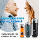 Electric nose hair trimmer, fashionable mini portable, wireless USB charging, suitable for both men and women, super easy-to-use nose hair trimmer.ORANGE