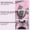 Pet Backpack Portable Transparent Foldable Comfort Design Hands-Free Travel for Cats Small Dogs(YELLOW)
