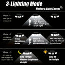 74 LED Solar Motion Sensor Light with Movement Detection, 3 Brightness Modes Outdoor Wall Lamp, Suitable for Front Door, Yard, Garage, Terrace.