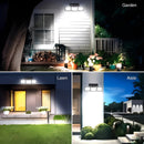 74 LED Solar Motion Sensor Light with Movement Detection, 3 Brightness Modes Outdoor Wall Lamp, Suitable for Front Door, Yard, Garage, Terrace.