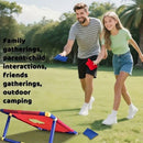 kids outdoor toys throwing game bean bag toss set foldable portable hand eye coordination educational toy family party camping interactive equipment red