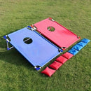 kids outdoor toys throwing game bean bag toss set foldable portable hand eye coordination educational toy family party camping interactive equipment red