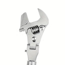 10-inch Telescoping Ratcheting Adjustable Wrench, 180-Degree Swivel Multi-Function Pipe Tool, Hardware & Emergency Repair Tool
