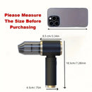 Blow-Suction Integrated Cordless Handheld Vacuum, Powerful & Portable Design, Ideal for Cars, Homes, Offices, Effortlessly Cleans Pet Hair.