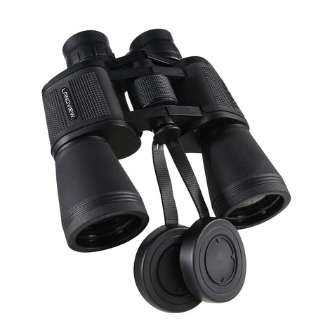 10x50 HD Binoculars - Wide Angle Large Eyepiece - Night Vision for Birdwatching Hiking Concerts - Lightweight & Portable(Orange handwheel)