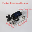 Magnetic levitation solar ornament, zero power consumption anti-gravity rotation, light luxury desktop decoration, full of tech appeal, perfect for gifting or personal use.