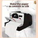 Retro Camera Toilet Paper Holder, Drill-Free Waterproof & Dustproof, Large Capacity Smooth Dispensing, New Bathroom Storage Aesthetic
