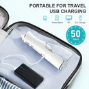 L8 Cordless Water Flosser | Rechargeable Portable Oral Irrigator, IPX7 Waterproof, 4 Modes with DIY Pressure Adjustment, High-Frequency Pulse Cleans Between Teeth Thoroughly/white