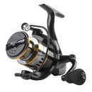 Spinning Reel Fishing Reel, Metal Spool, Metal Handle, 5.2:1 Gear Ratio, 10KG Drag, Smooth and Sensitive Line Output, Left/Right Hand Interchangeable, Rotating Fishing Reel, Suitable for Freshwater and Saltwater(HE3000)