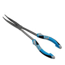 Multi-functional Fishing Pliers - Long Nose, Rust-proof & Anti-slip, Easy Hook Removal & Fish Control(Red bending pliers）