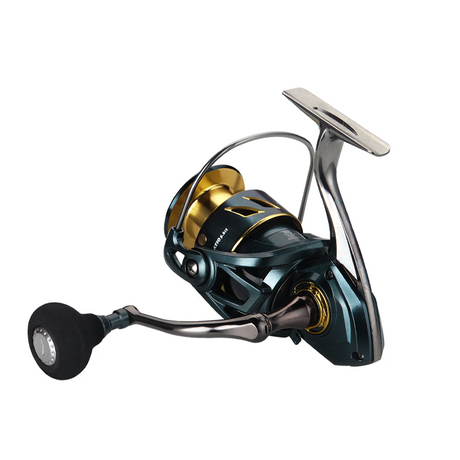 DEUKIO All-Purpose Spinning Reel, 15kg Max Drag + CNC Metal Handle, Zero-Gap Waterproof Design, Ultra-Stable for Landing Big Fish（SA3000)