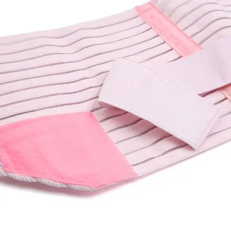 2-in-1 Pregnancy Support & Belly Band, Breathable Skin-Friendly Lightweight, Ergonomic Fit, Relieves Lower Back & Pubic Discomfort, Full Protection During Pregnancy & Postpartum/PINK.L code