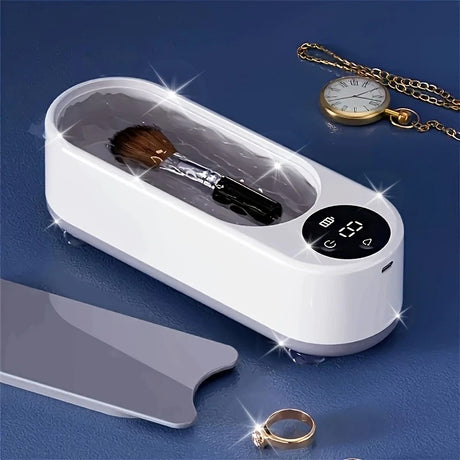 Smart Ultrasonic Cleaner: Renew Your Glasses and Jewelry with 360° Deep Cleaning