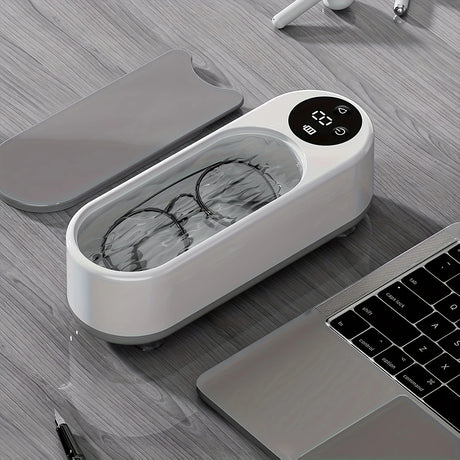 Smart Ultrasonic Cleaner: Renew Your Glasses and Jewelry with 360° Deep Cleaning