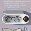 Smart Ultrasonic Cleaner: Renew Your Glasses and Jewelry with 360° Deep Cleaning
