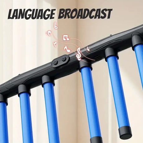 Smart Reaction Challenge Stick: Family Interactive Reflex Training Toy, Three Speed Adjustable, Hand-Eye Coordination and Focus Enhancement Tool(YELLOW)