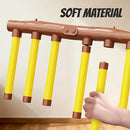 Smart Reaction Challenge Stick: Family Interactive Reflex Training Toy, Three Speed Adjustable, Hand-Eye Coordination and Focus Enhancement Tool(YELLOW)