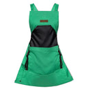 Oxford Cloth Multifunctional Gardening Apron, Thickened Durable Lightweight Large Pocket, Back Cross Straps Unisex（red)