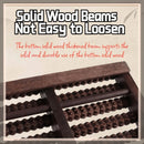 "Better Than Acupressure! The Solid Wood Foot Roller Families Love, Relieves Pain All Day Long"