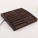 "Better Than Acupressure! The Solid Wood Foot Roller Families Love, Relieves Pain All Day Long"