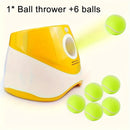 Automatic Pet Ball Launcher Toy with 3 Smart Launch Modes, Built-in Li-ion Battery & USB Charging, Long Battery Life, Indoor/Outdoor Use, Perfect Interactive Training Toy for Small and Medium Dogs.(aqua)