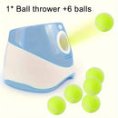 Automatic Pet Ball Launcher Toy with 3 Smart Launch Modes, Built-in Li-ion Battery & USB Charging, Long Battery Life, Indoor/Outdoor Use, Perfect Interactive Training Toy for Small and Medium Dogs.(aqua)