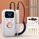 Professional Nail Drill: Quiet and Efficient, LED Digital Display, 31 Accessories for All-in-One Use, Easy for Beginners to Master.rose gold