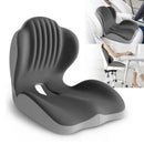 Ergonomic Memory Foam Seat Cushion provides comfortable lumbar and back support, suitable for office chairs and car seats. Reduces pressure and relieves back pain, lightweight and portable with moderate softness, a thoughtful gift for family and friends.