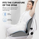 Ergonomic Memory Foam Seat Cushion provides comfortable lumbar and back support, suitable for office chairs and car seats. Reduces pressure and relieves back pain, lightweight and portable with moderate softness, a thoughtful gift for family and friends.