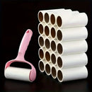 1 Handle + 6 Refill Rolls Lint Roller! Home Clothing and Pet Hair Cleaning Roller, Tear-off Adhesive Sheets, Strong Stickiness Won't Damage Fabrics, Essential Home Cleaning Must-Have