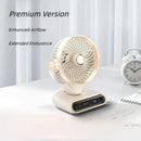 Grayish Purple   AI Smart Circulating Fan: 4 Modes + Silent Airflow, Your All-Scenario Cooling Companion。